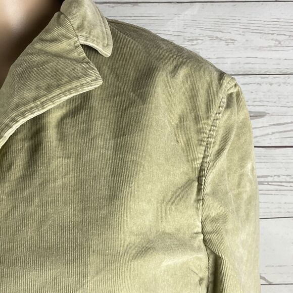 Lands' End Corduroy Khaki Jacket - Picture 4 of 12